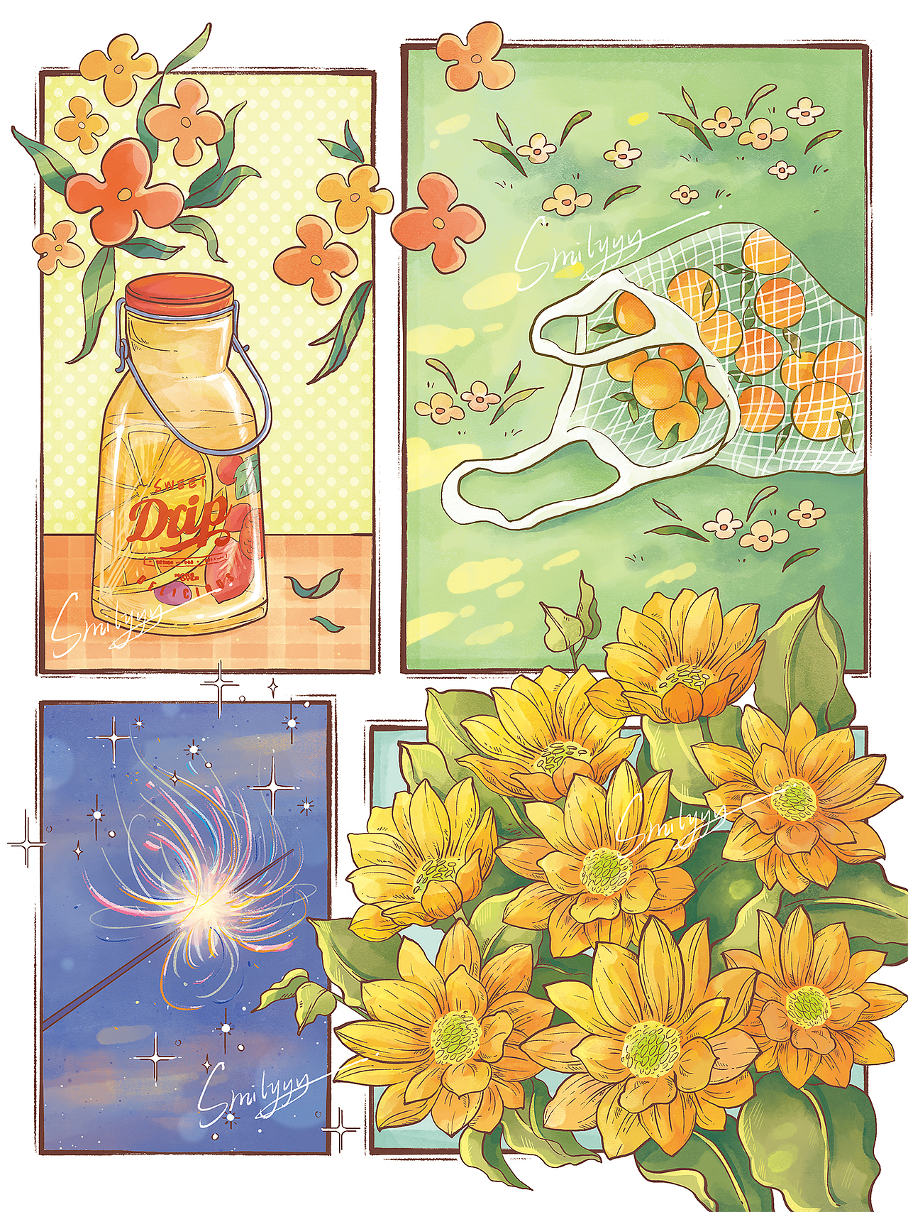 本册设计 | 分镜系列插画