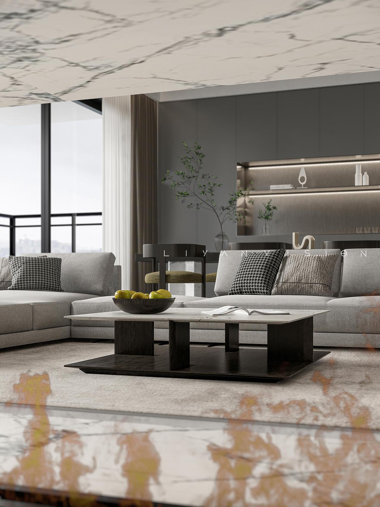 SketchUp空间表现（图ZMzEwMDEzMTY4） - 家装设计 - 站酷设计师里研VISION原创素材 - 站酷ZCOOL