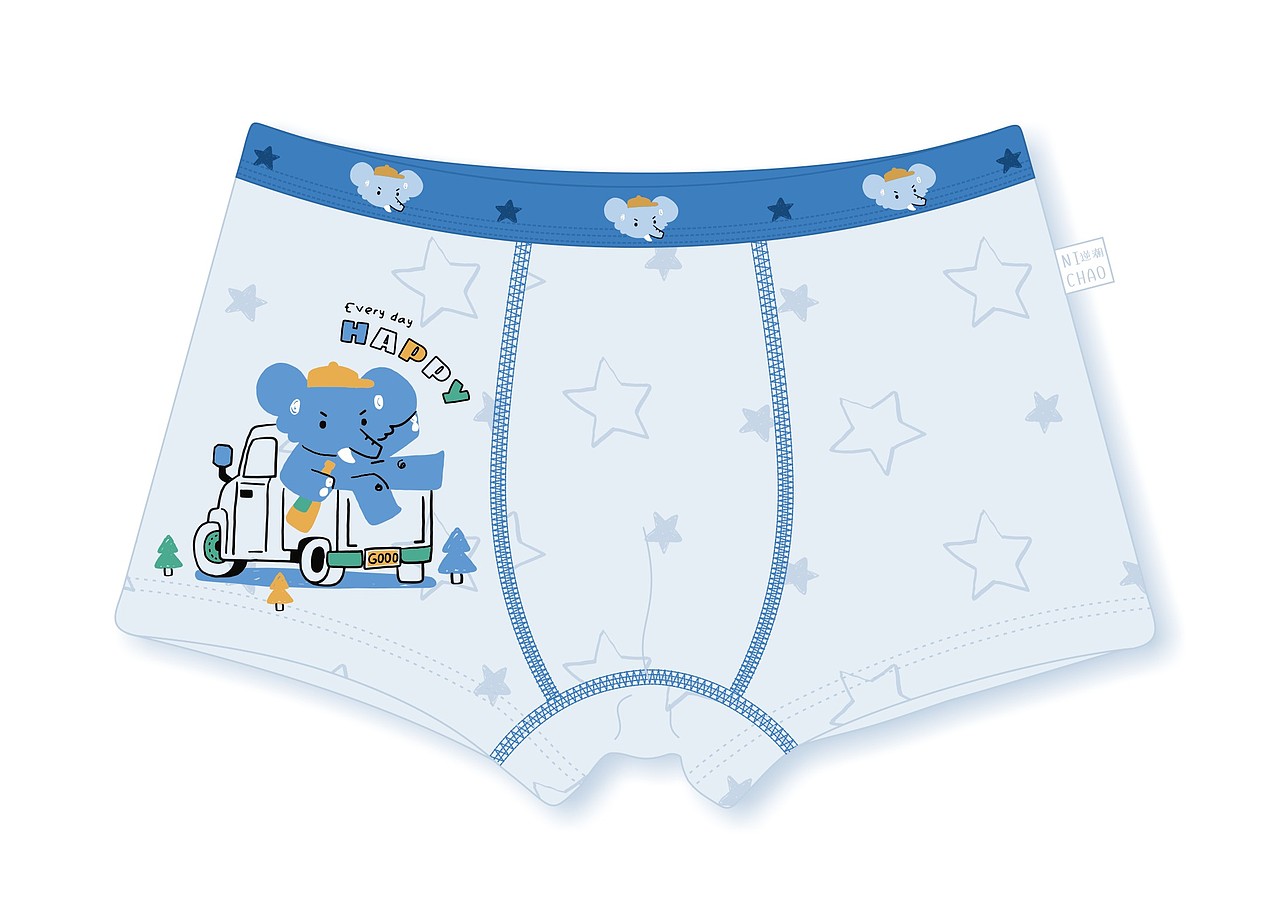 兒童內褲 卡通圖案設計 逆潮工作室（圖ZMjk3ODU3OTMy） - 圖案 - 站酷設計師逆潮工作室原創(chuàng)素材 - 站酷ZCOOL