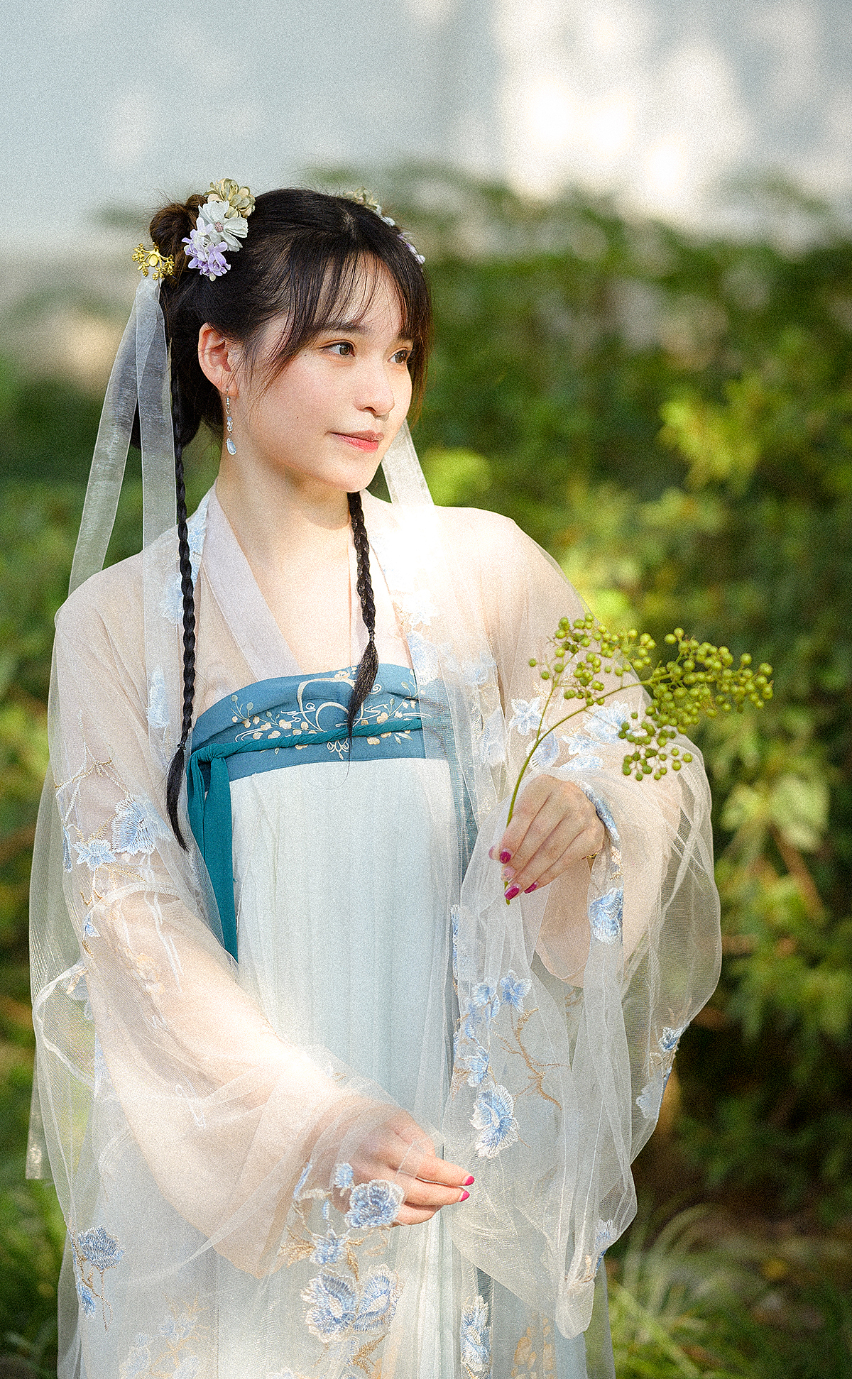 2022-10-2-上海 桂林公园 汉服（图ZMzIxOTg2MDUy） - 人像摄影 - 站酷设计师司农原创素材 - 站酷ZCOOL