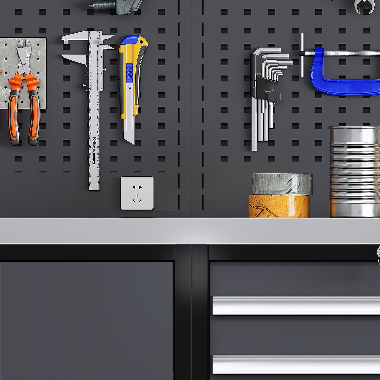 重型钳工工作台维修操作台车间流水线工具台（图ZMzYxMTAxNTAw） - 产品 - 站酷设计师抓油条原创素材 - 站酷ZCOOL