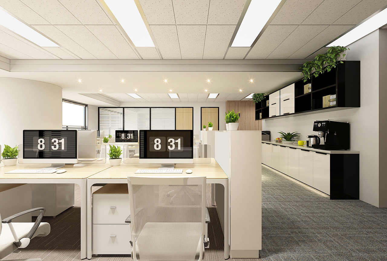 银川办公室装修设计效果图|银川装修公司