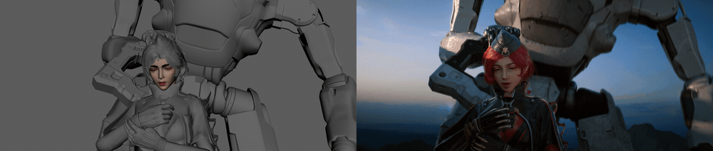 《逆战》概念CG结尾