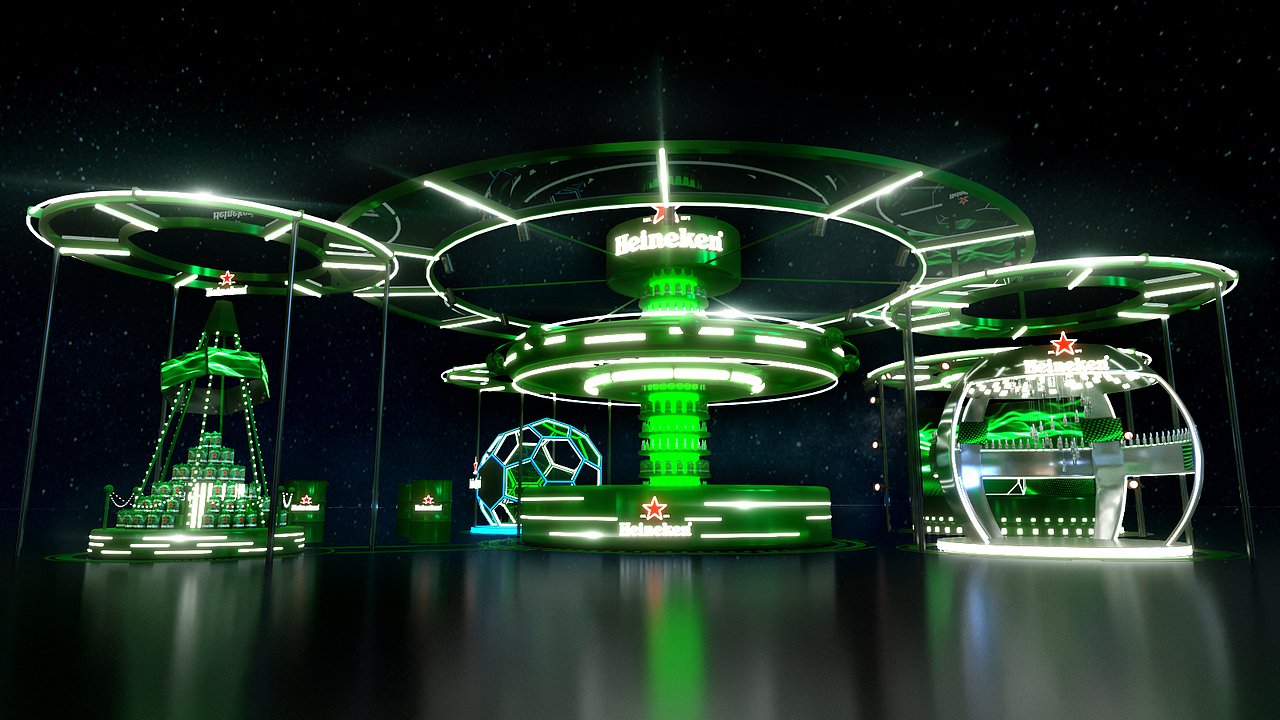 喜力啤酒体验馆