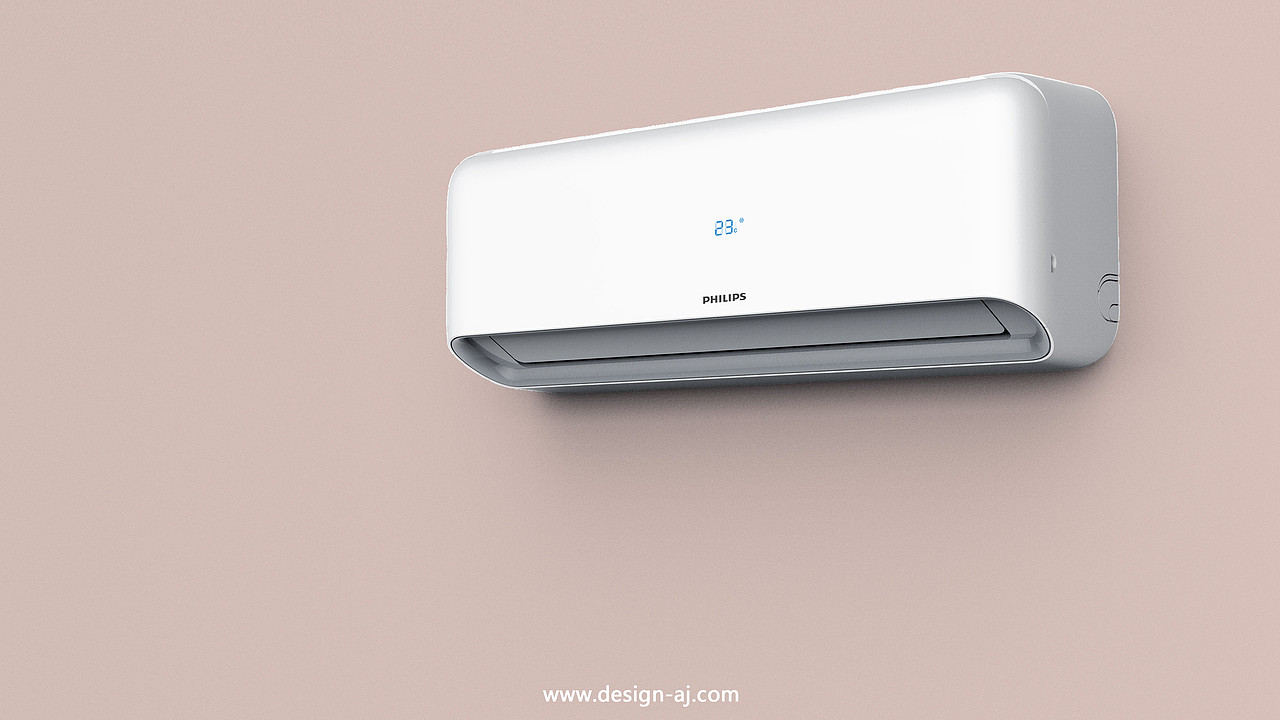 飞利浦—小U壁挂式空调设计 I 艾佳工业设计