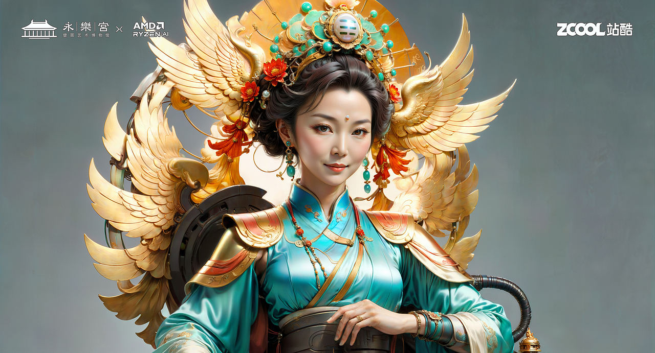 朝元群仙 赛博集结(图ZMzU4NjcyMjU2) - AI作品 - 站酷设计师鲨鱼丹原创素材 - 站酷ZCOOL