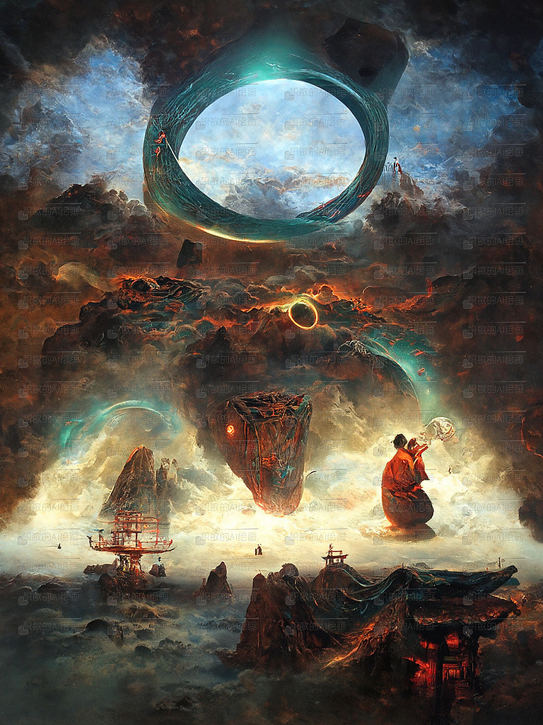 三体 ·  AI人工智能绘画艺术