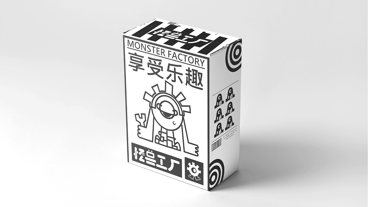 怪兽工厂.潮玩视觉设计