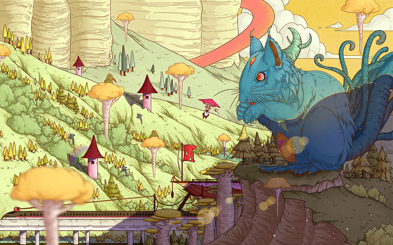 天羿TEAR——2022年度插画总结（图ZMzI5NjUyNDYw） - 新锐潮流插画 - 站酷设计师天羿TEAR原创素材 - 站酷ZCOOL