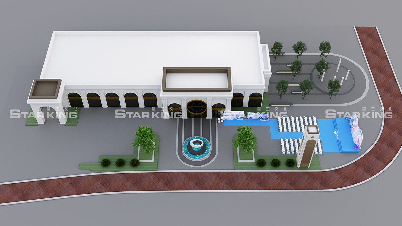 销售中心开放舞美设计【现场布置】