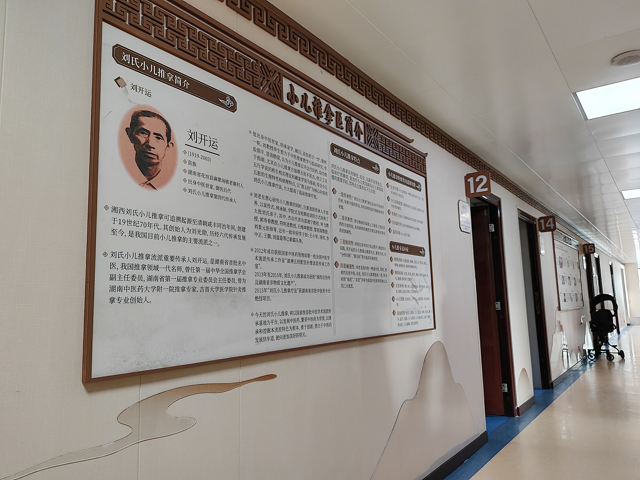 中医医院文化氛围打造«梅奥艺术»医院文化墙设计案例