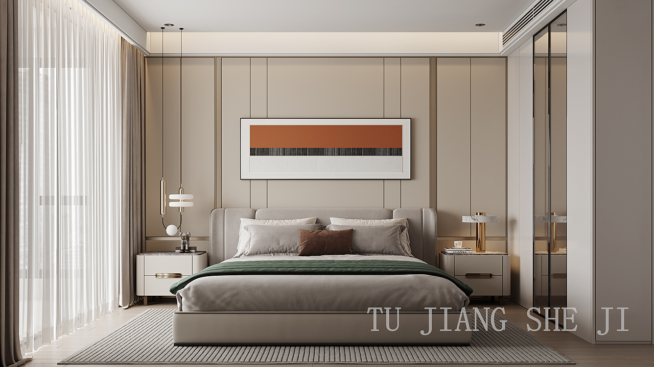 私宅设计：温柔暖咖，简味生活！（图ZMzY2MDAyMTQ4） - 家装设计 - 站酷设计师薛爱设计原创素材 - 站酷ZCOOL