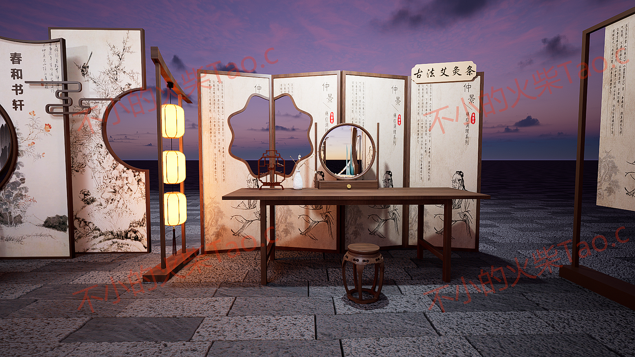 灸春堂-活动布置