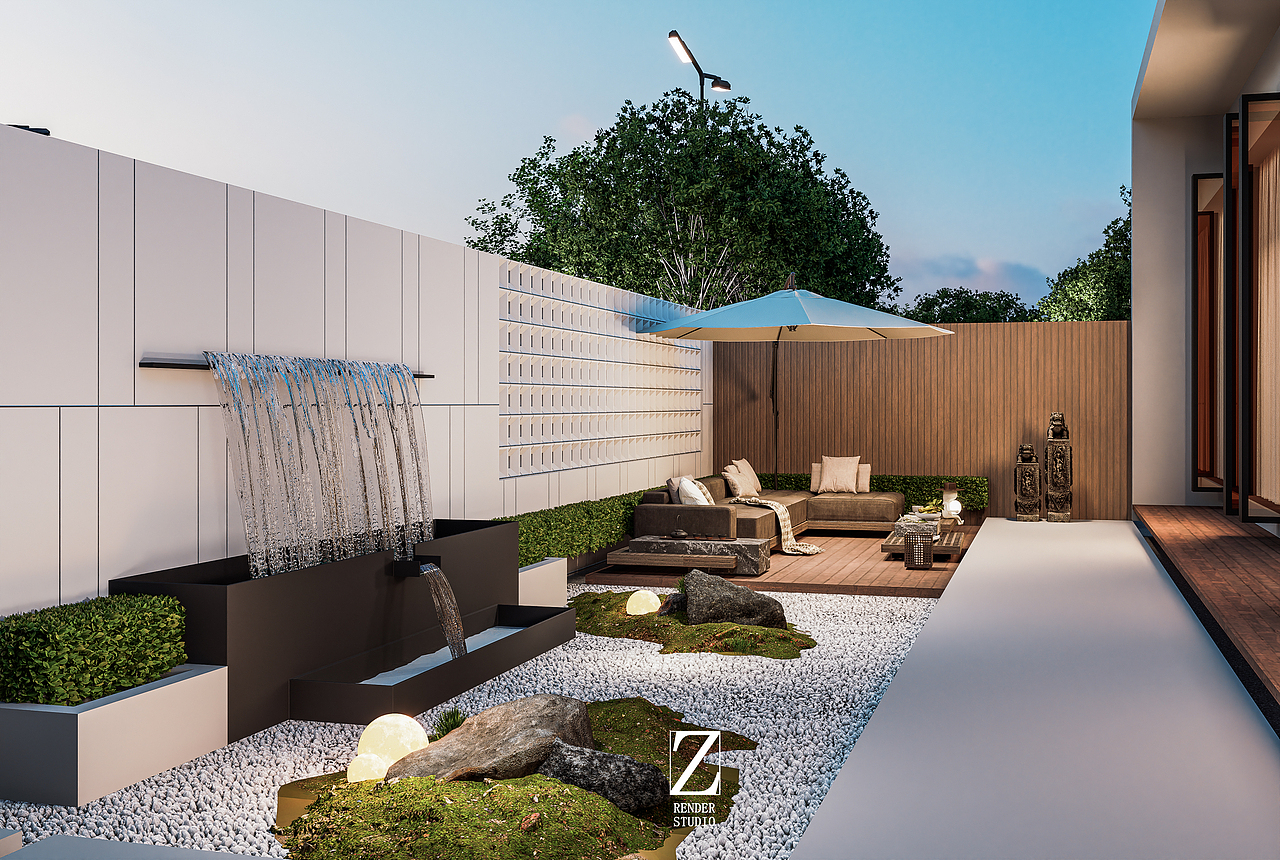 网红餐吧-景观设计表现