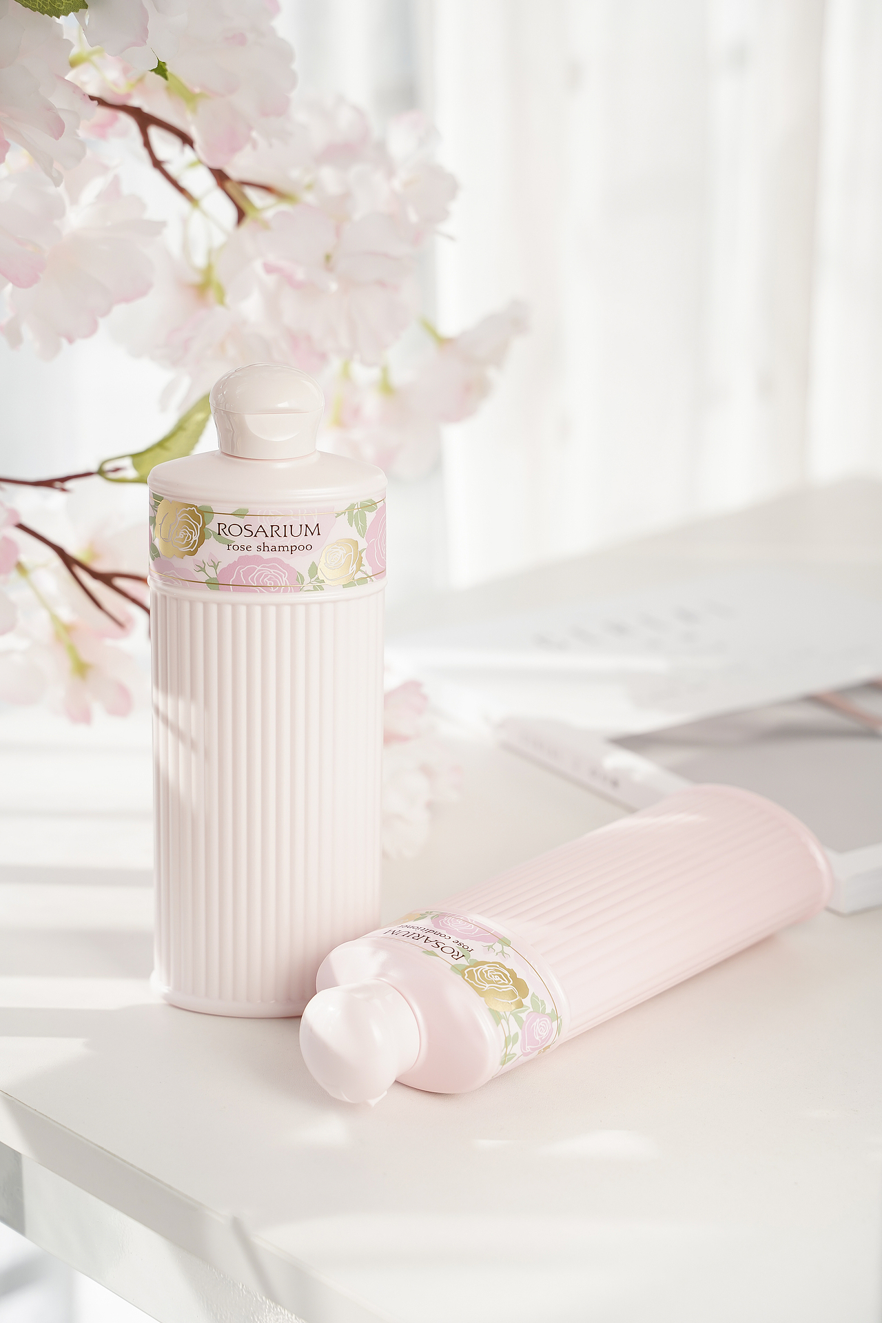 资生堂玫瑰园香氛洗发露护发素