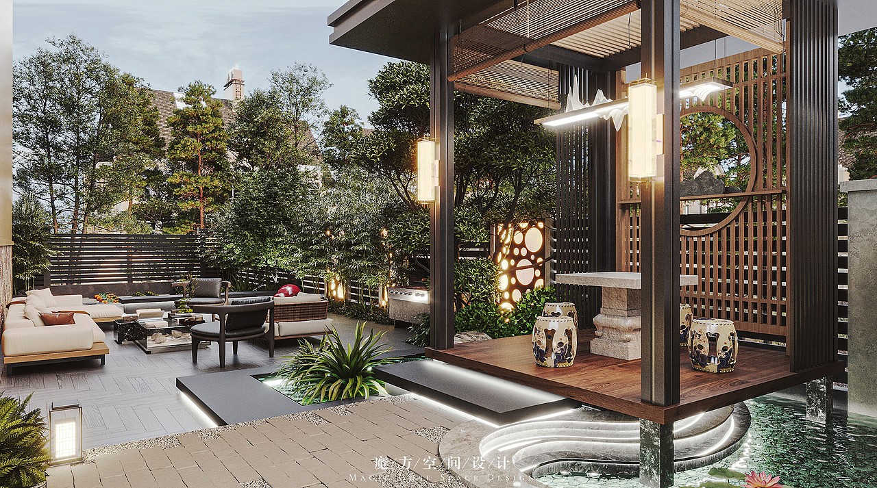 【魔方】青岛•法式中国风别墅项目