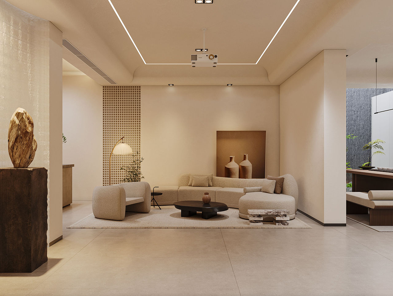 家装侘季风渲染