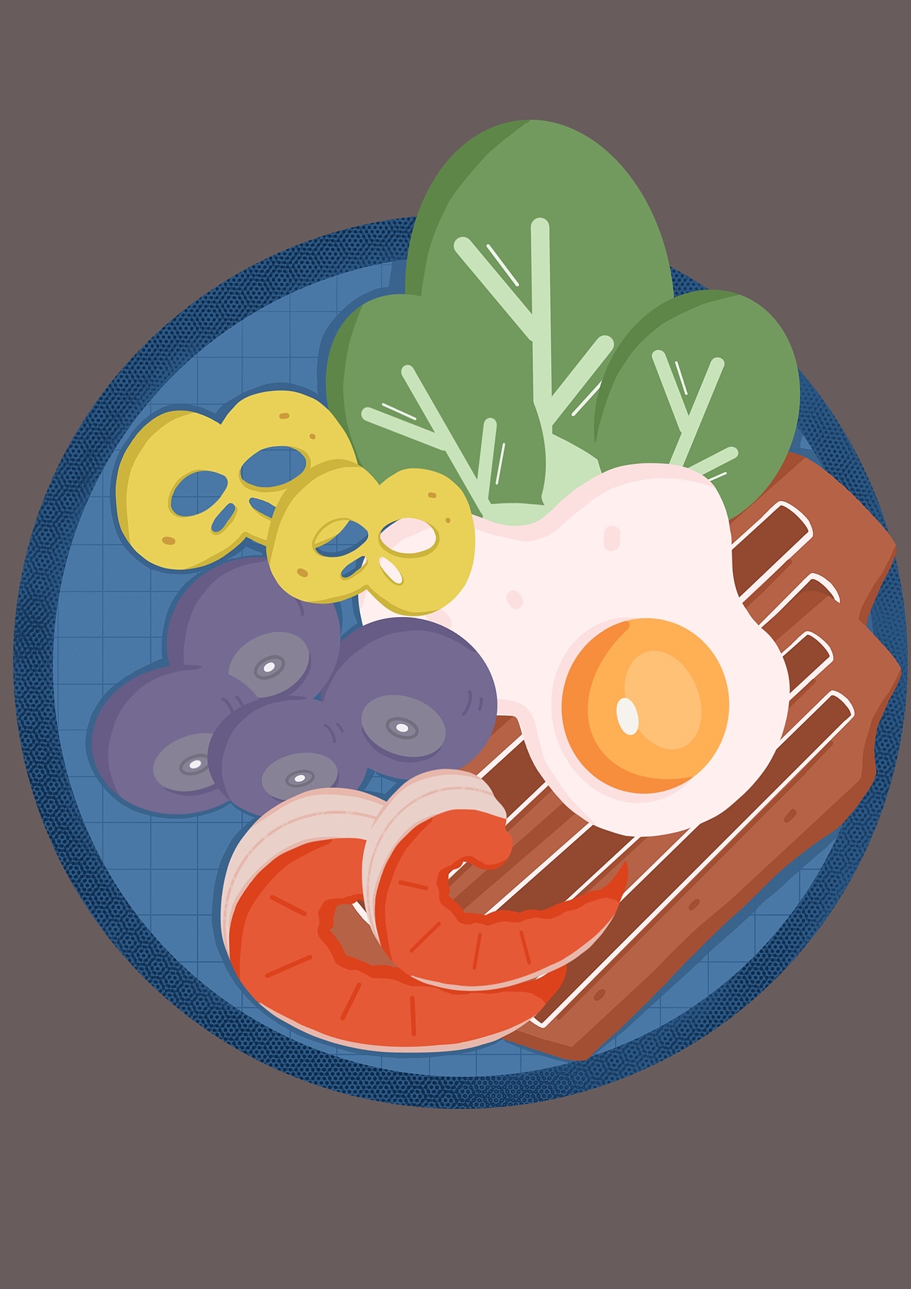 procreate美食元素