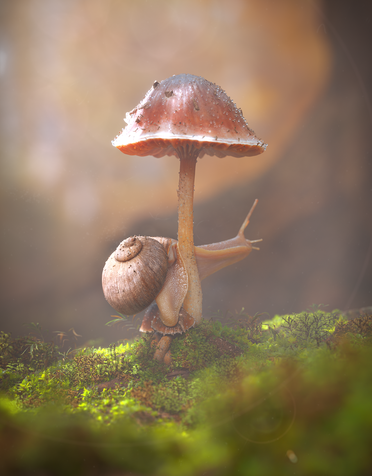 蜗牛小场景（图ZMjk5NjkzNjI0） - 人物/生物 - 站酷设计师ZhiGuang原创素材 - 站酷ZCOOL