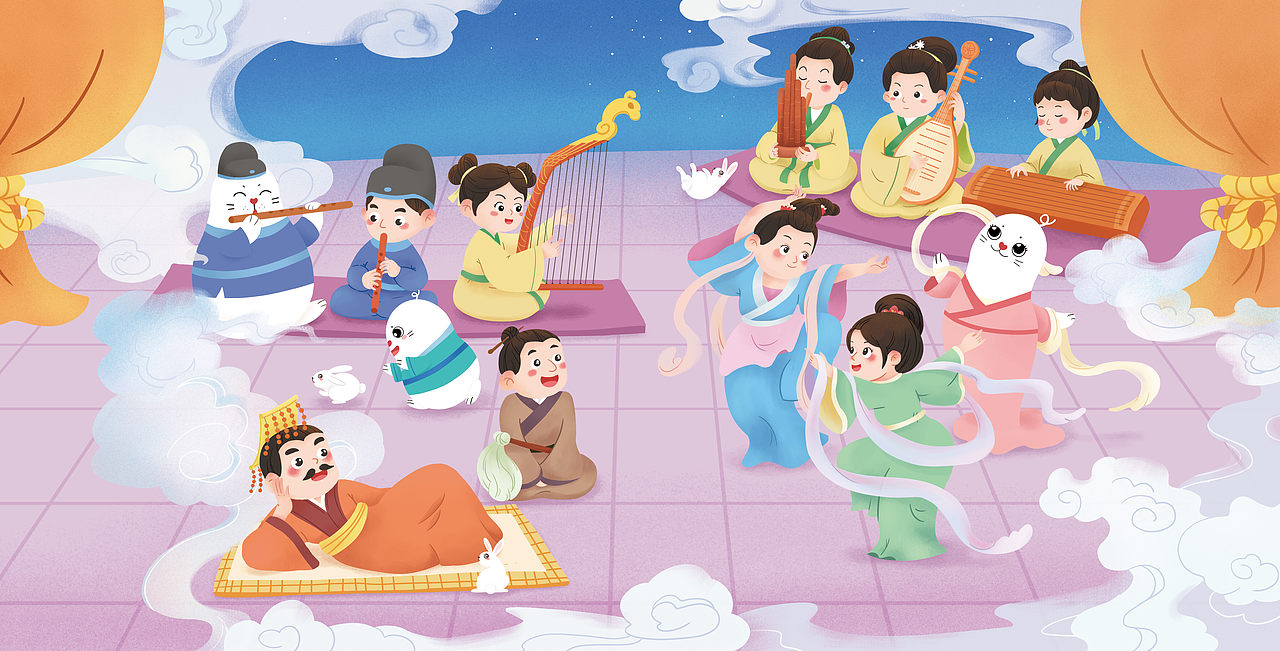 课件插画（图ZMzY4MjAzNDky） - 儿童插画 - 站酷设计师木星插画工作室原创素材 - 站酷ZCOOL