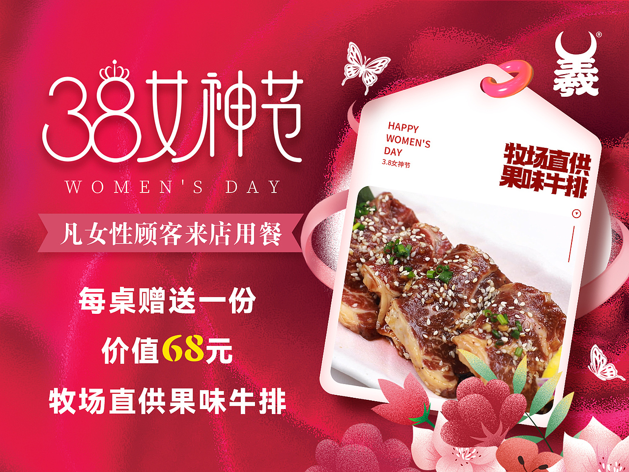 烤肉店运营用图