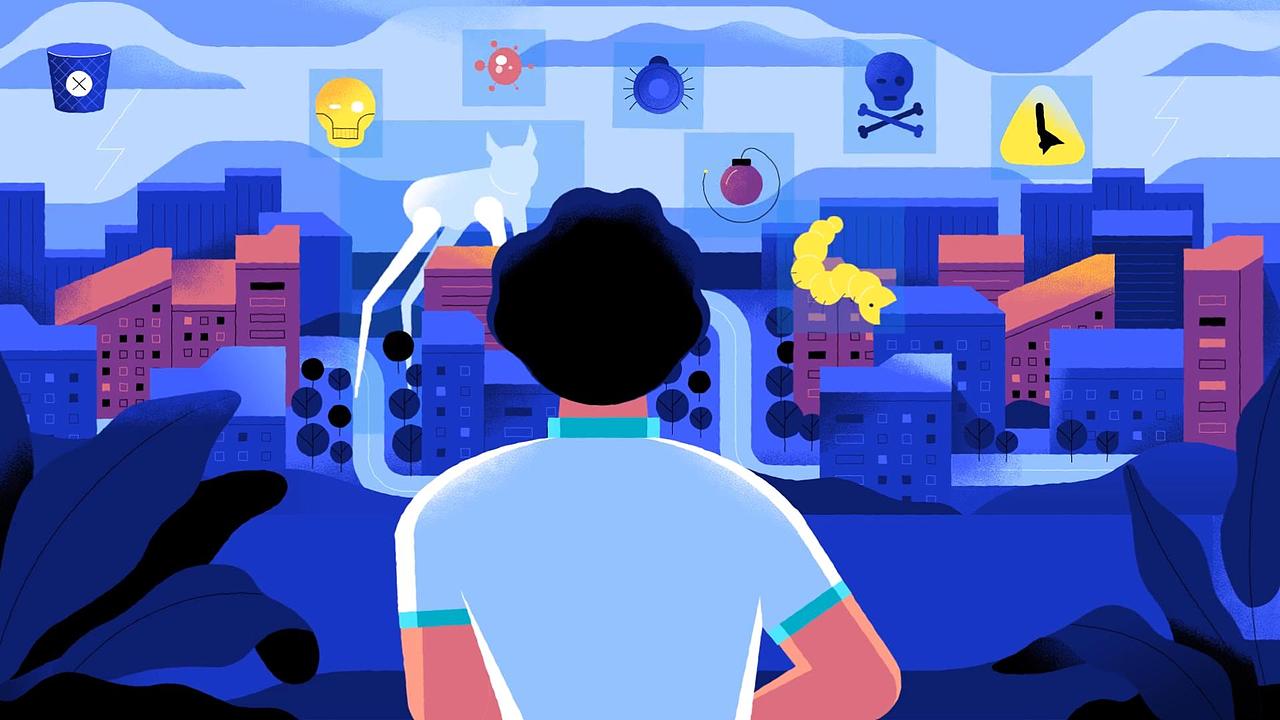 画风沉稳的插画MG动画~