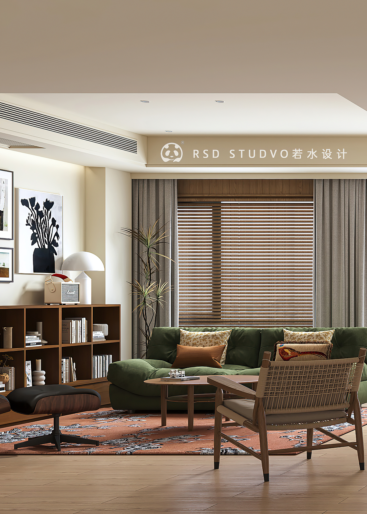 效果图表现 | 美式田园风🤎从童话里走出来的小屋（图ZMzY1OTYwMTEy） - 家装设计 - 站酷设计师重庆黑白画影原创素材 - 站酷ZCOOL