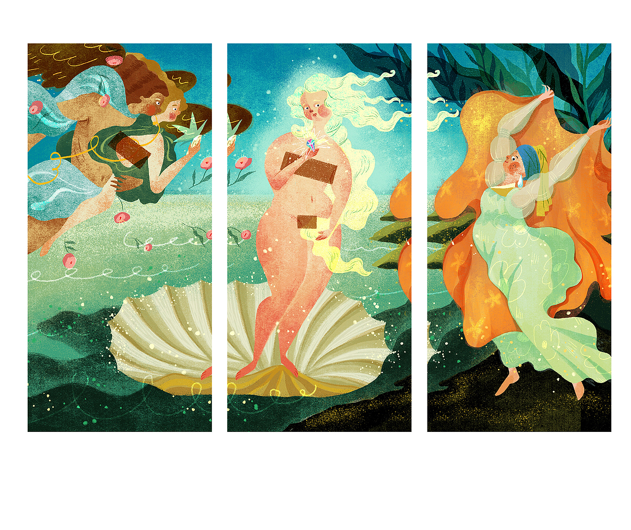 《友情客串》名画临摹