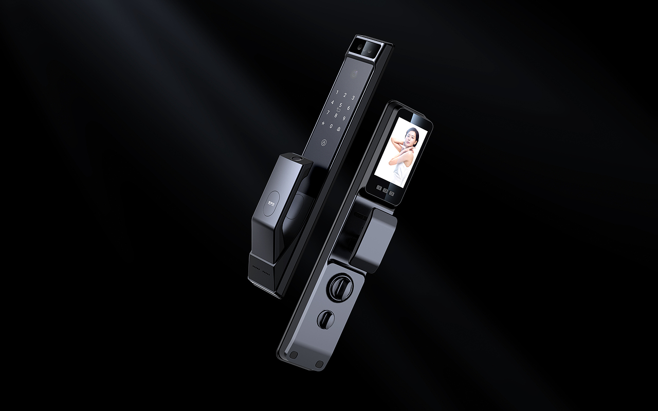 开乐智能锁已上市（图ZMzI5NDMyMjQ4） - 电子产品 - 站酷设计师hh小韩原创素材 - 站酷ZCOOL