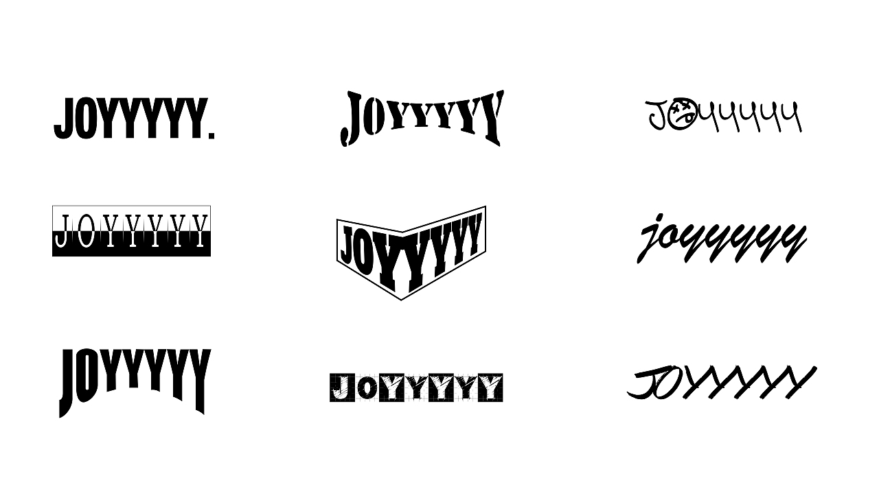 JOYYYYY潮流集合DIY品牌设计