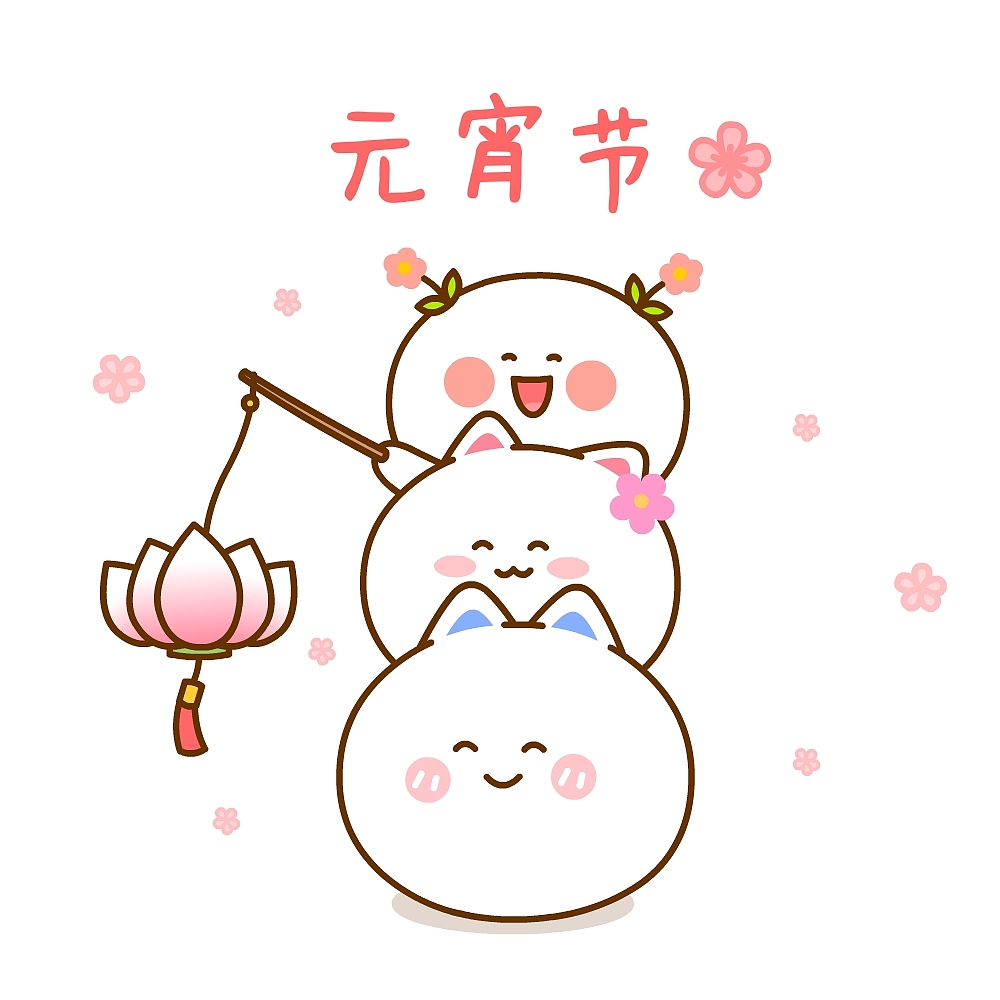 元宵节吃汤圆~二花