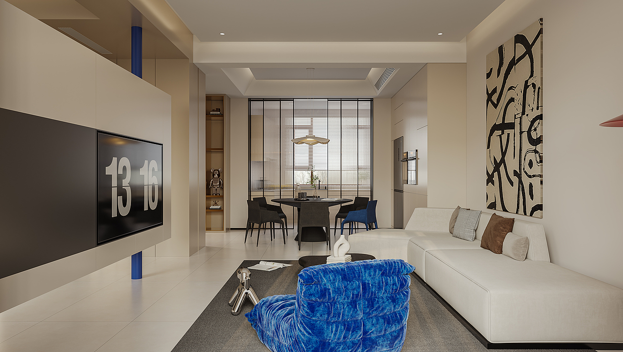 搬砖系列—现代蓝