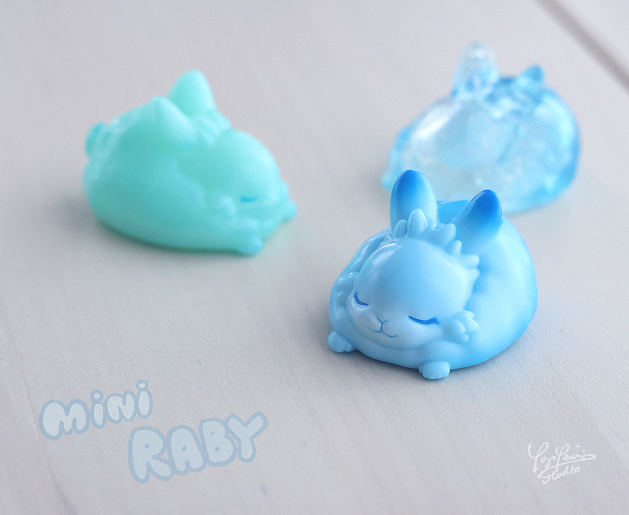 Mini Raby 藍色套組💙