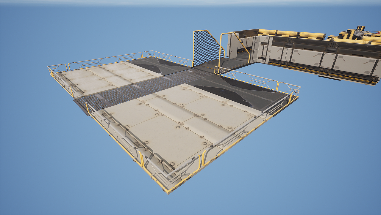 UE5科幻关卡练习