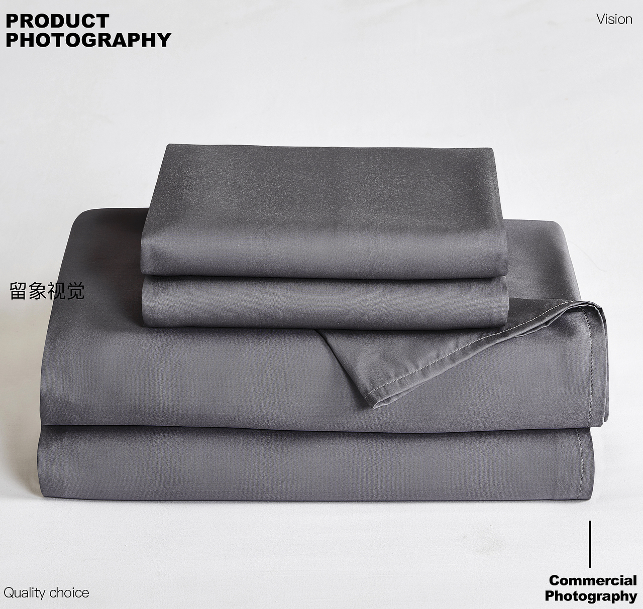 家纺摄影-亚马逊床单3件套拍摄