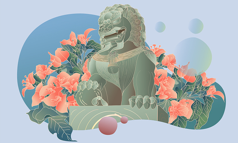 社会类扁平插画banner