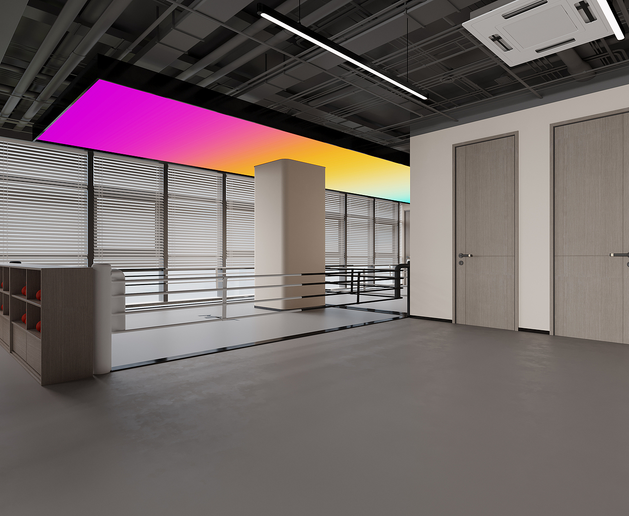 健身房案例（图ZMzY5Njc1NzA0） - 商业空间设计 - 站酷设计师白龙马效果图杨芸原创素材 - 站酷ZCOOL