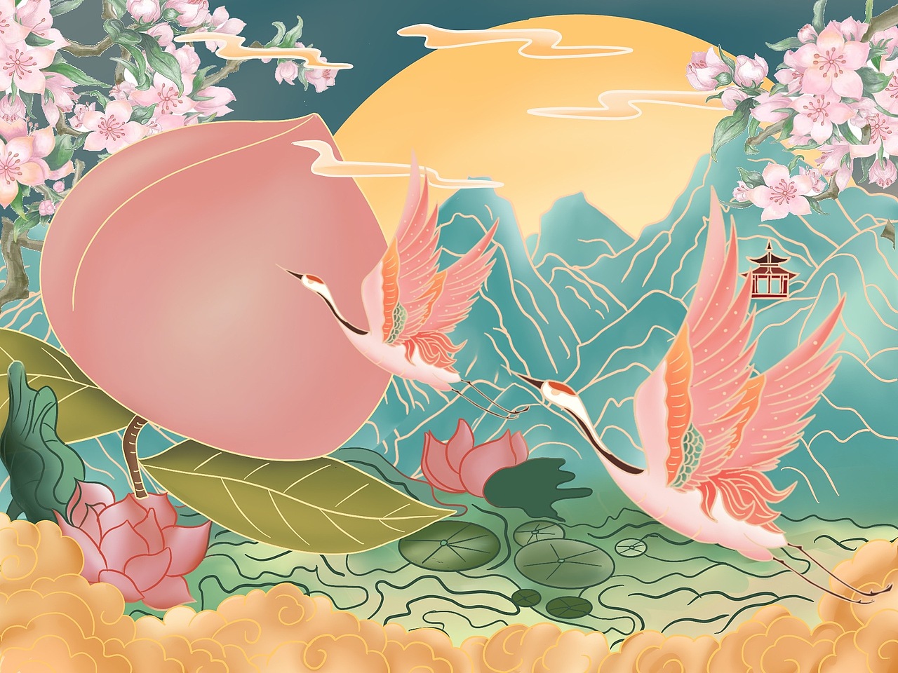 浙里桃香包装（图ZMzA0MjQzNjEy） - 包装 - 站酷设计师Dana专注于学习原创素材 - 站酷ZCOOL
