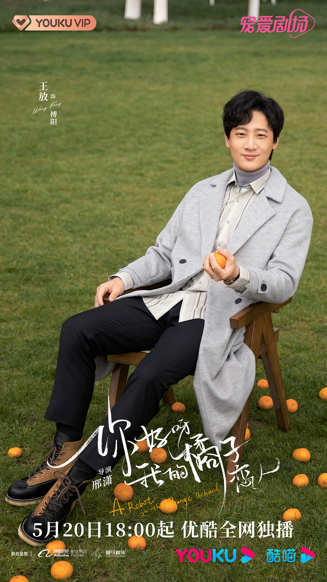 影视海报《你好呀!我的橘子恋人》精修