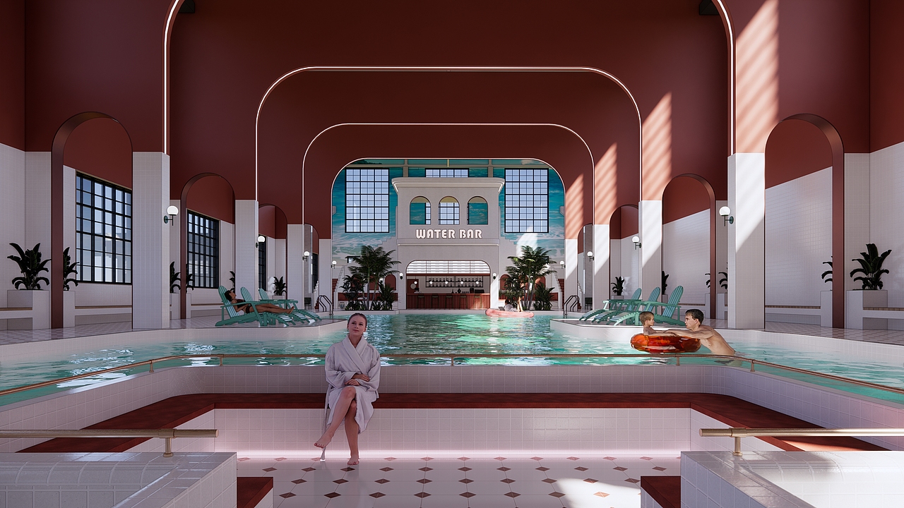 商业空间 | SPA会所&游泳馆设计（图ZMzY4NDA1NTI4） - 商业空间设计 - 站酷设计师小孙同学原创素材 - 站酷ZCOOL