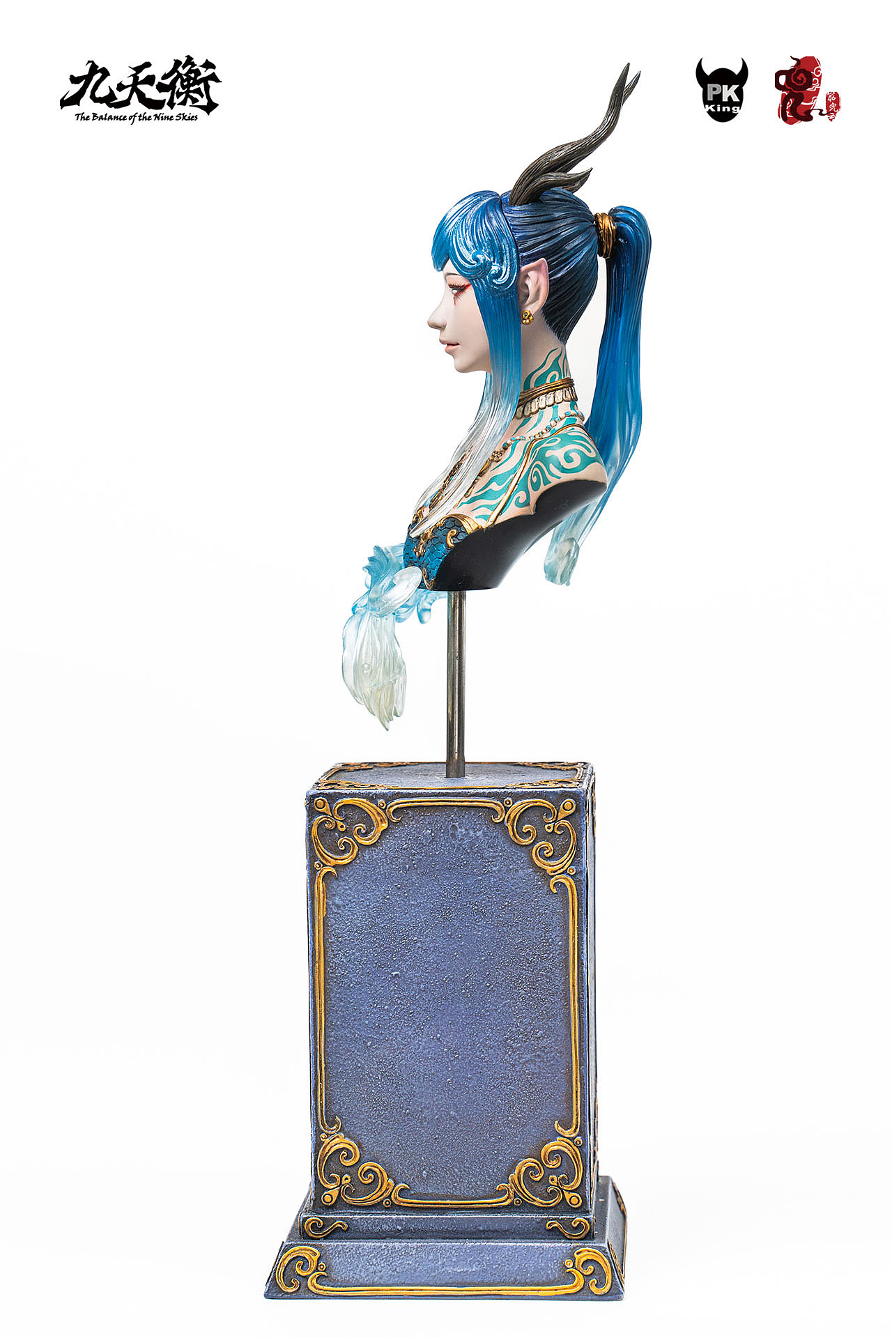 九天衡系列作品 筋兜云&PKking 东宫青龙 龙女 胸像