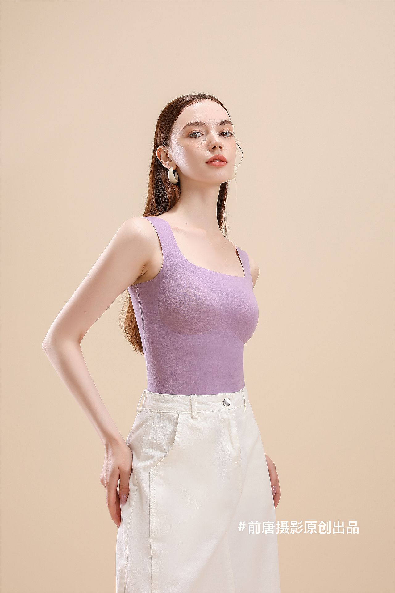 猫人品牌保暖衣 保暖内衣 打底衫拍摄