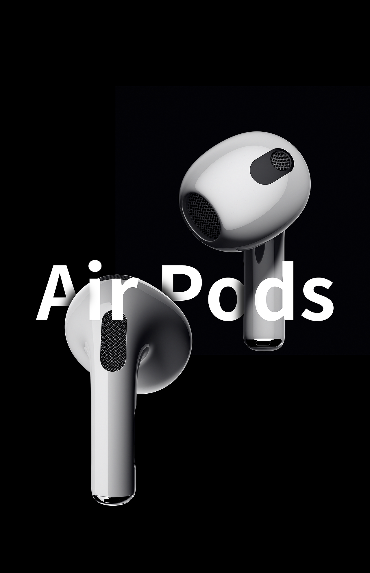 产品渲染-AirPods&音箱渲染
