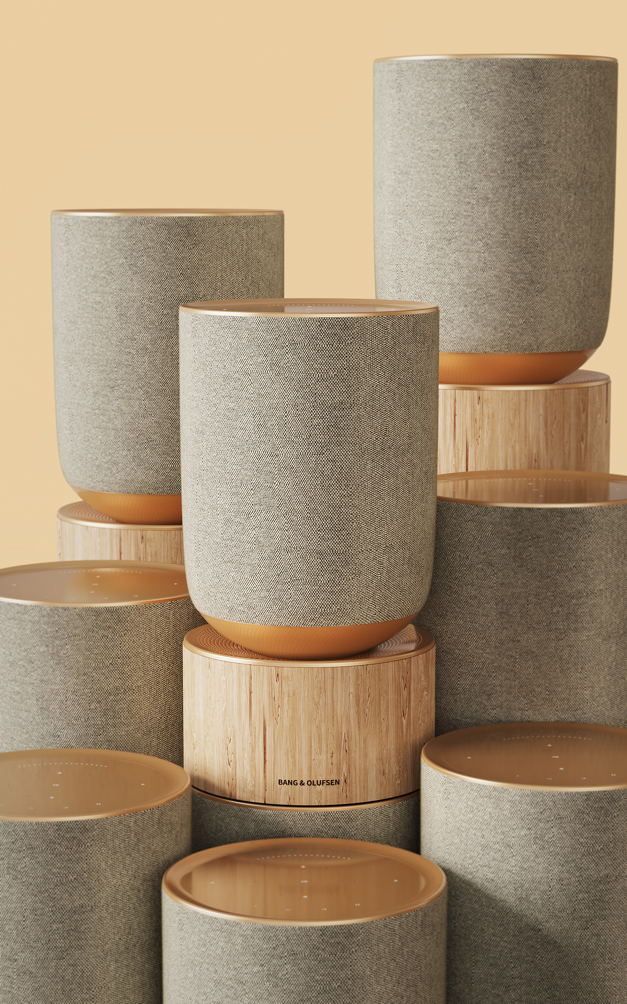 Bang&Olufsen音箱渲染