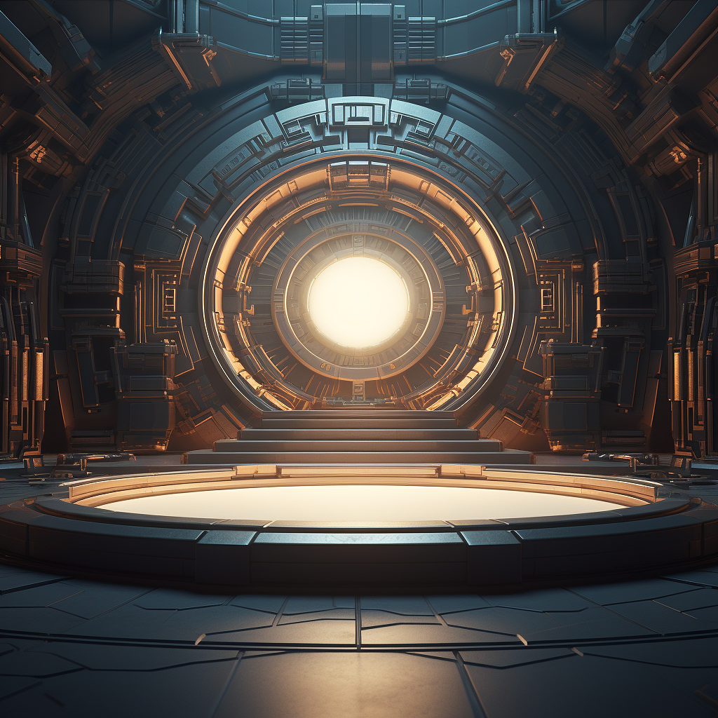 AI科技空间大场景 | 保姆教程（图ZMzQ5NTQ5MTUy） - 品牌 - 站酷设计师狮子白原创素材 - 站酷ZCOOL