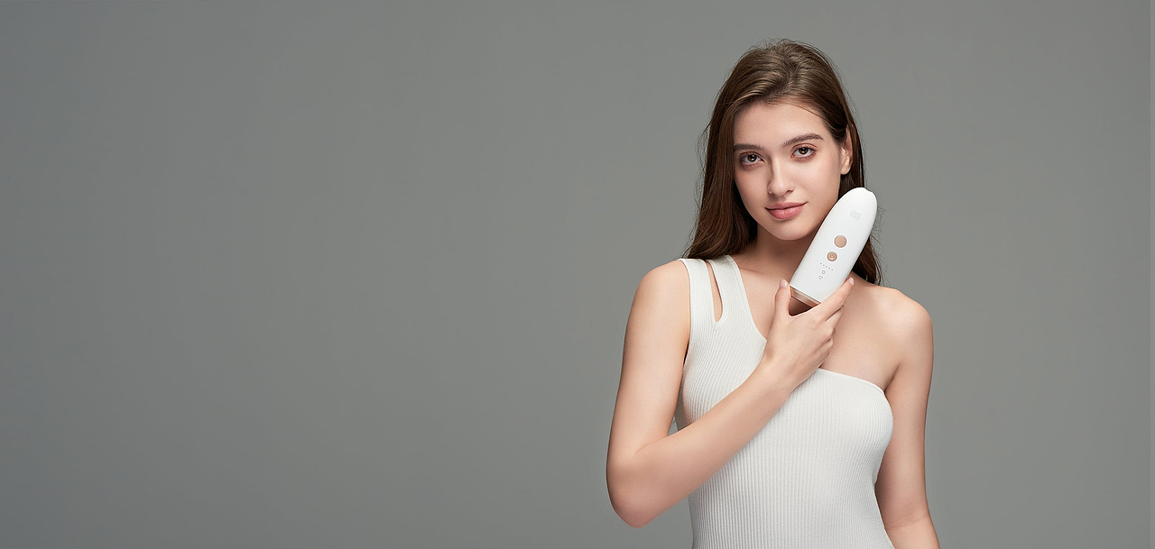 3C产品类平面拍摄案例分享——INIA激光脱毛仪商业广告