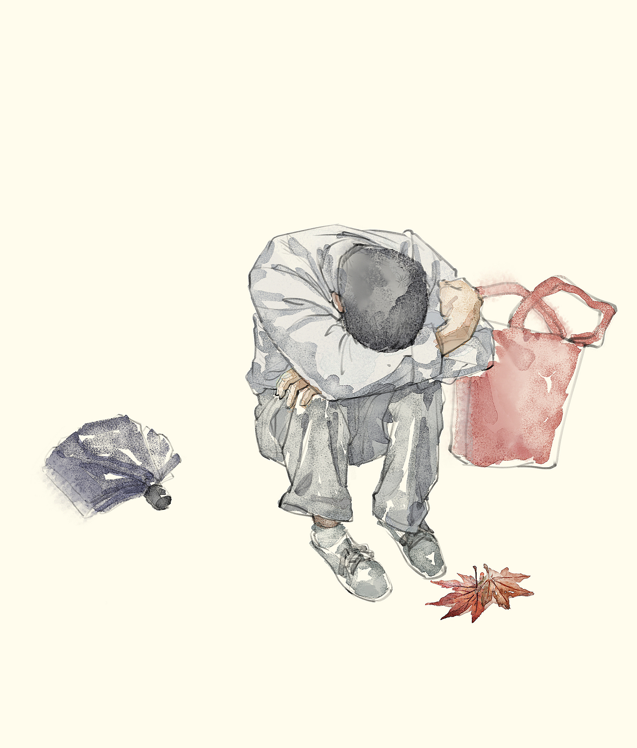 異鄉(xiāng)打工人（圖ZMzM4MjI2NzU2） - 創(chuàng)作習(xí)作 - 站酷設(shè)計(jì)師Cool142原創(chuàng)素材 - 站酷ZCOOL