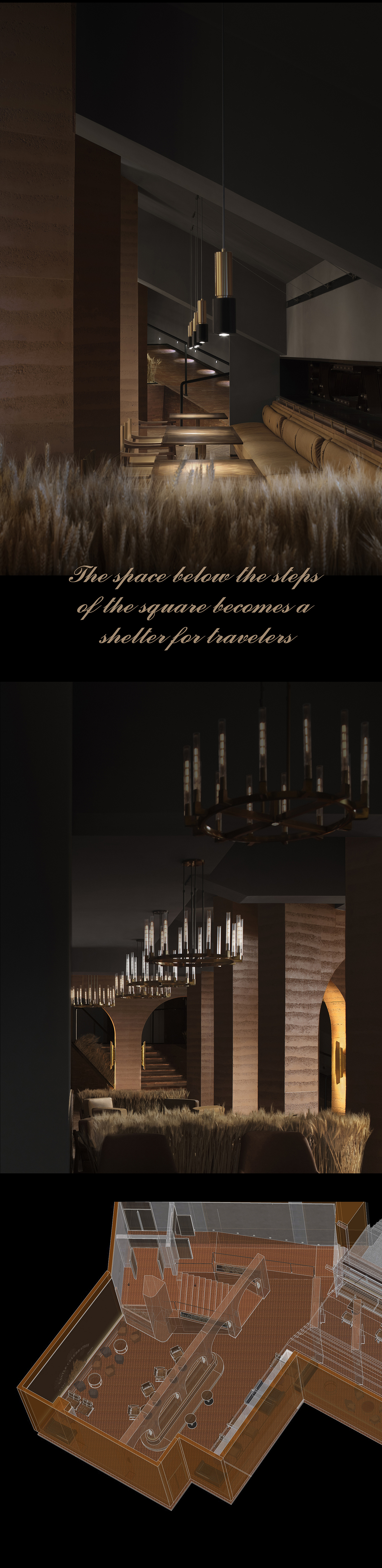 【布道作品】古堡庆典 | BACVACA 烘焙坊（图ZMzI2MDQyMzQ0） - 酒店餐饮设计 - 站酷设计师布道设计原创素材 - 站酷ZCOOL