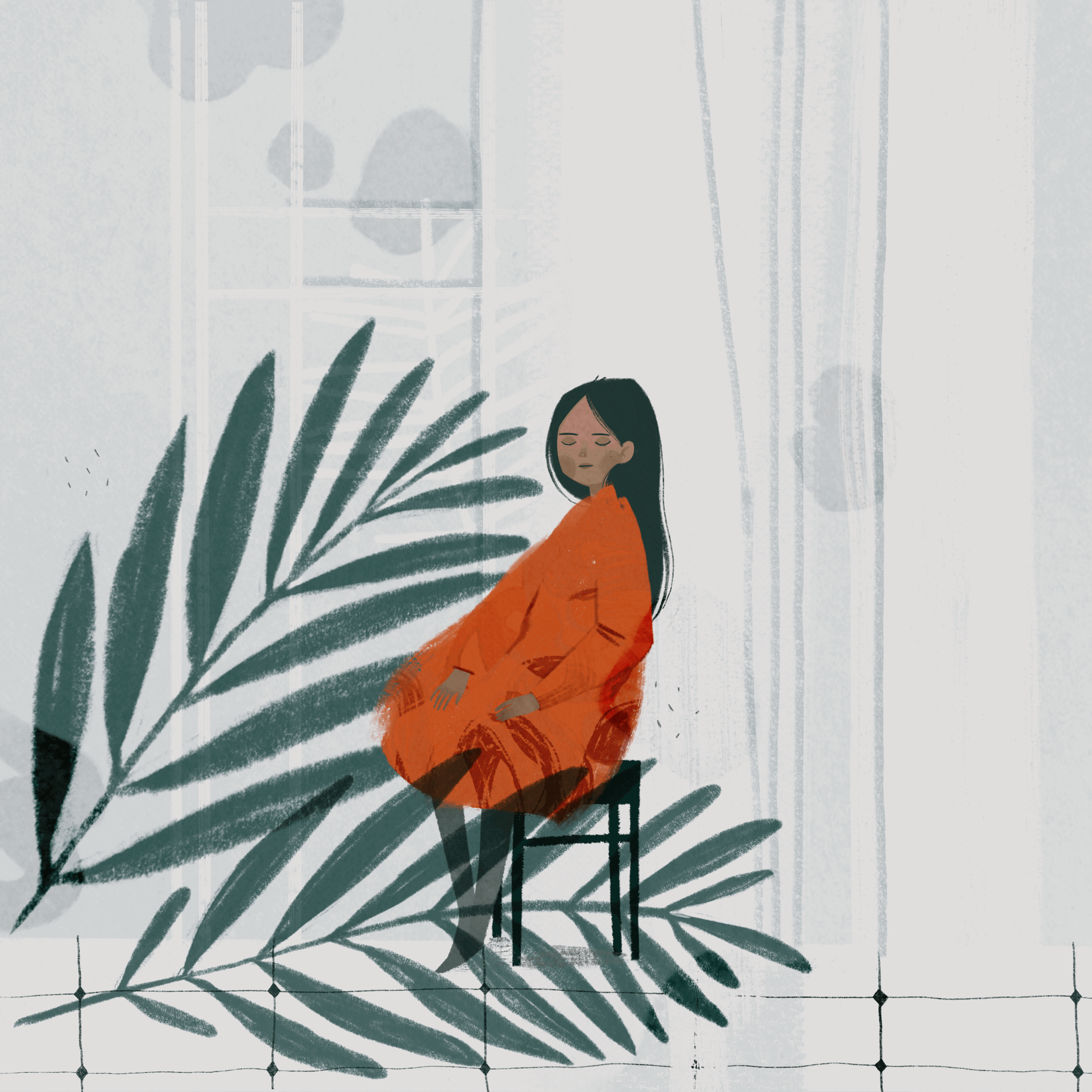 想出去走走（插画）（图ZMzAxMDI2MTMy） - 创作习作 - 站酷设计师南方有树原创素材 - 站酷ZCOOL