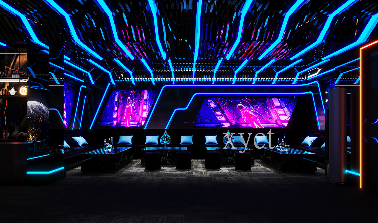 工装//KTV效果图